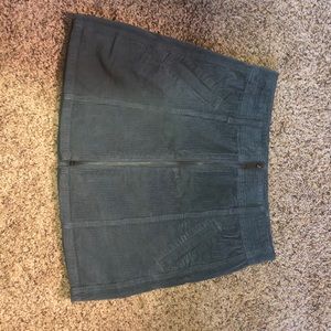 american eagle corduroy skirt